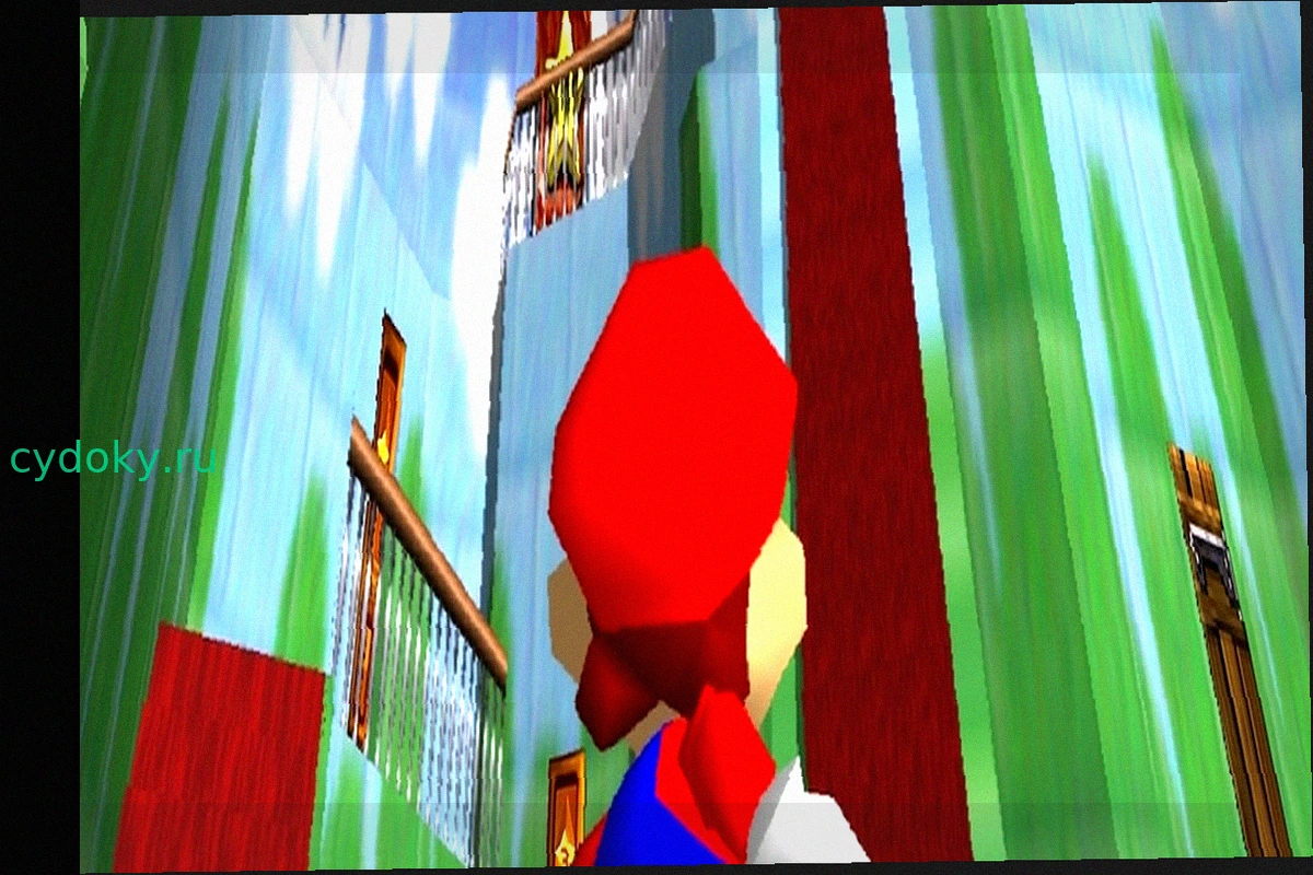 Возможно ли пройти Super Mario 64 с уровнями, увеличенными в пять раз по высоте?
